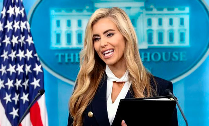 Donald Trump echó a su nueva secretaria de Prensa: duró menos de una semana en el cargo