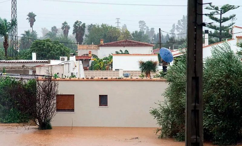 Temporal en España: deja cuatro muertos, inundaciones y más de 100 mil alumnos quedaron sin clases