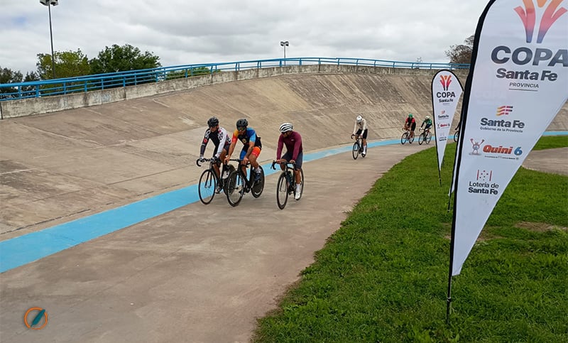 Nueva fecha de la Copa Santa Fe de Ciclismo de Pista en el Velódromo Don Dionisio Francovigh de Rosario