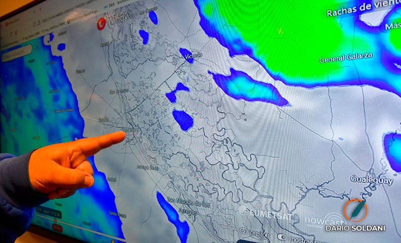 Rosario tendrá un sábado con temperaturas agradables, pero el domingo llegarán las tormentas