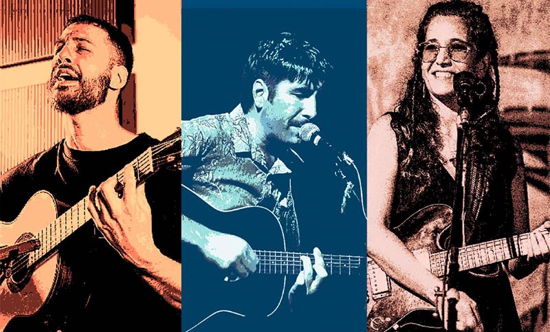 “Noche de la Canción” con Luca Chavero, Julián Gandini y Nati Zambrini