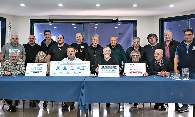 Sindicatos del Fresu exige un salario mínimo de 3.178.287 pesos y acusan al Gobierno de “manipular los índices”