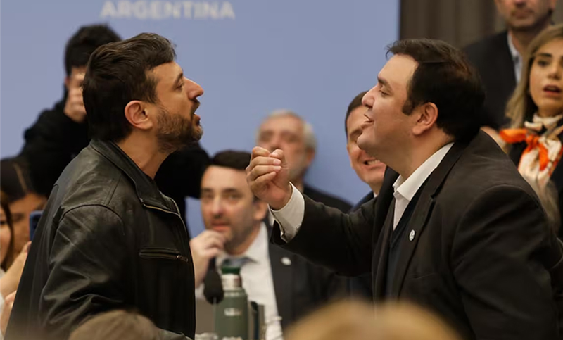 Insólito: diputados del espacio de Milei piden expulsar a Grabois del Congreso por insultar