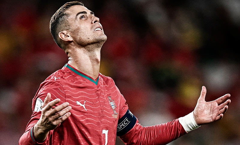 Cristiano Ronaldo fue suspendido por la Federación Portuguesa de Fútbol