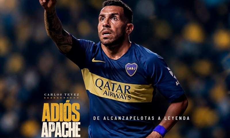 Se viene la despedida a Carlos Tévez con la presencia de Messi y Riquelme