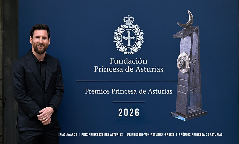 Messi recibirá el premio Princesa de Asturias y recordó a su papá