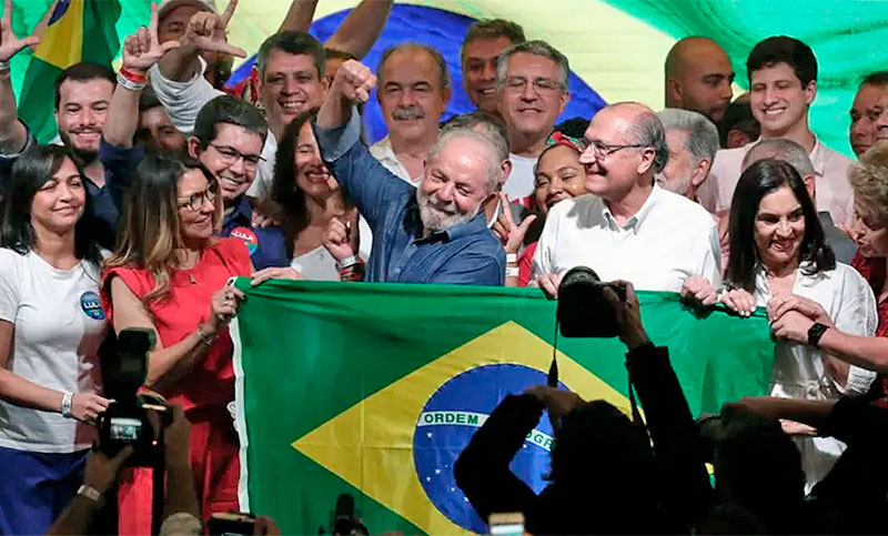 La CGT celebra el triunfo de Lula y lo convierte en un emblema de la organización sindical en Brasil