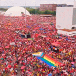 A una semana del balotaje, miles de brasileños salieron a las calles a respaldar a Lula