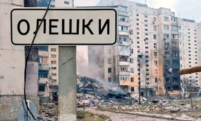 Ucrania y Rusia activan una tregua local en la ciudad de Oleshky para abrir paso a la ayuda humanitaria