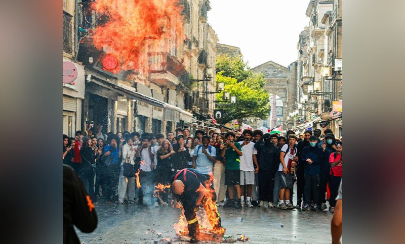 Protestas estudiantiles en Francia: al menos 600 detenidos y 400 escuelas cerradas
