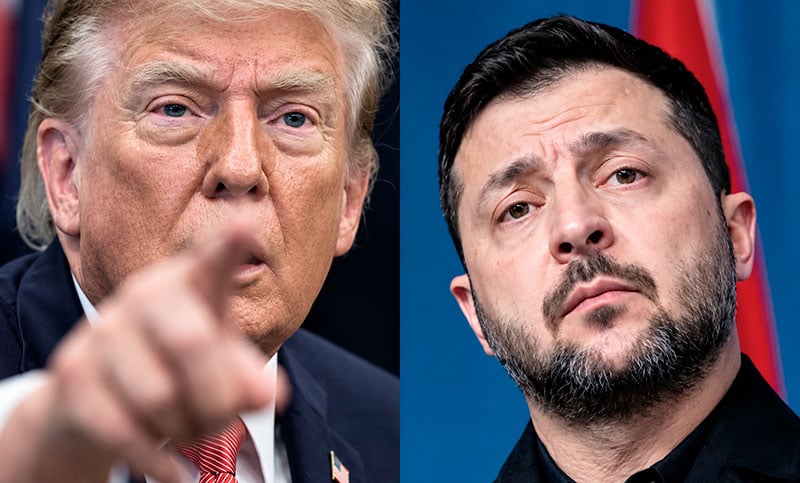 Trump presiona a Zelenski para cerrar un acuerdo con Rusia y advierte que si no, “todo puede empeorar”