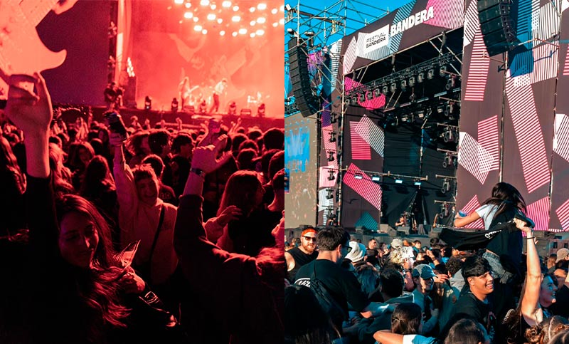 Festival Bandera 2026: Rock, pop y electrónica confluyeron en una noche a pura música