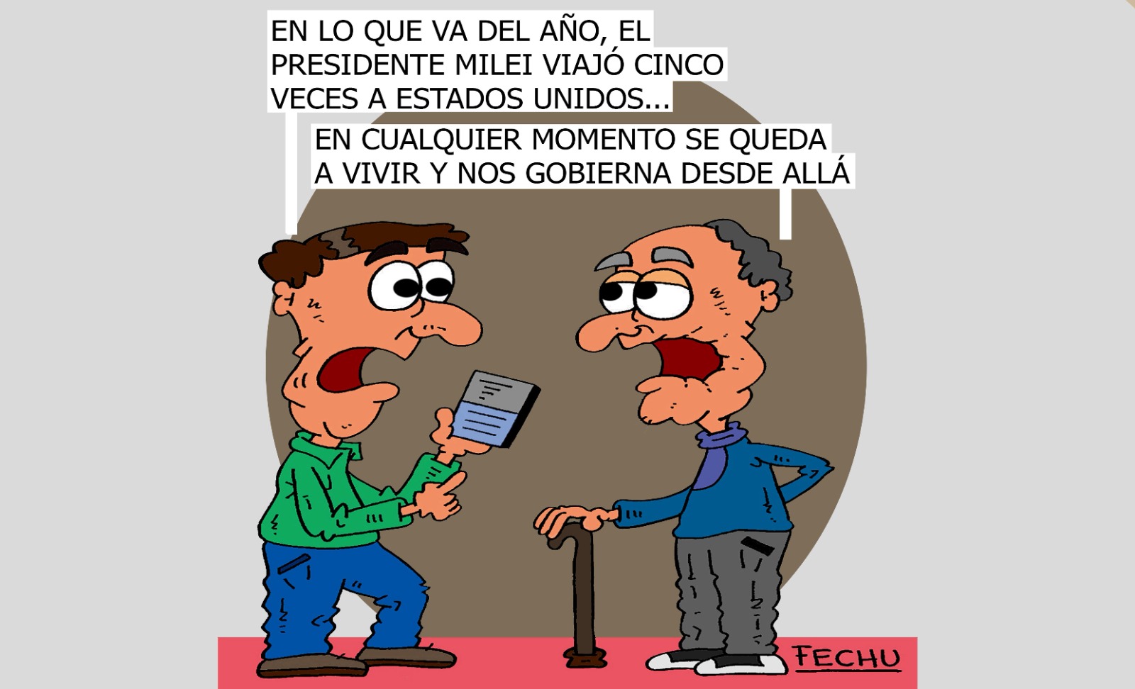 Casi un extranjero…