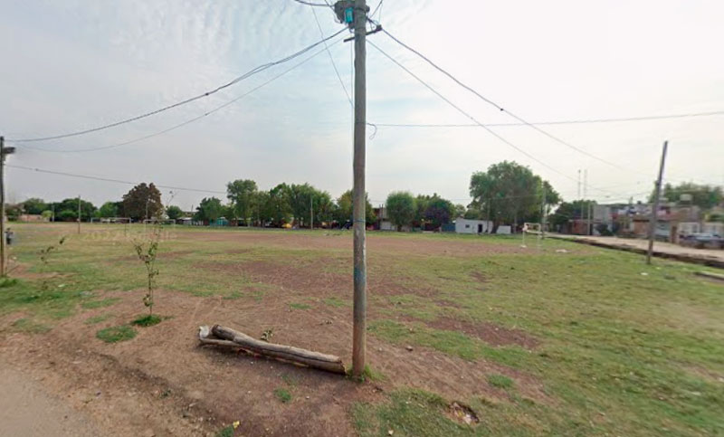 Barrio La Cava: tras una gresca le dispararon en el pecho a un hombre en una «canchita» de fútbol