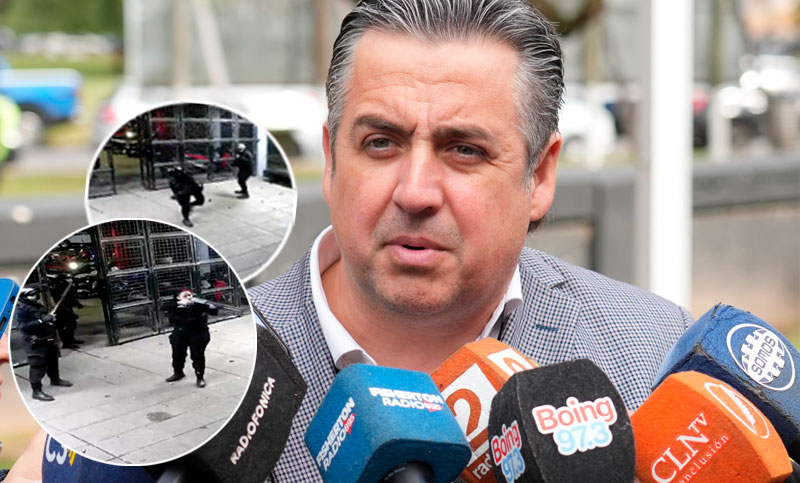 Cococcioni: «Lo mejor es que la gente no tire piedras y si lo hacen, no se los haga entrar a un lugar donde hay chicos entrenando»  