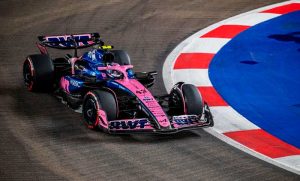 Colapinto abandonó nuevamente en el GP de Singapur por problemas en su Alpine