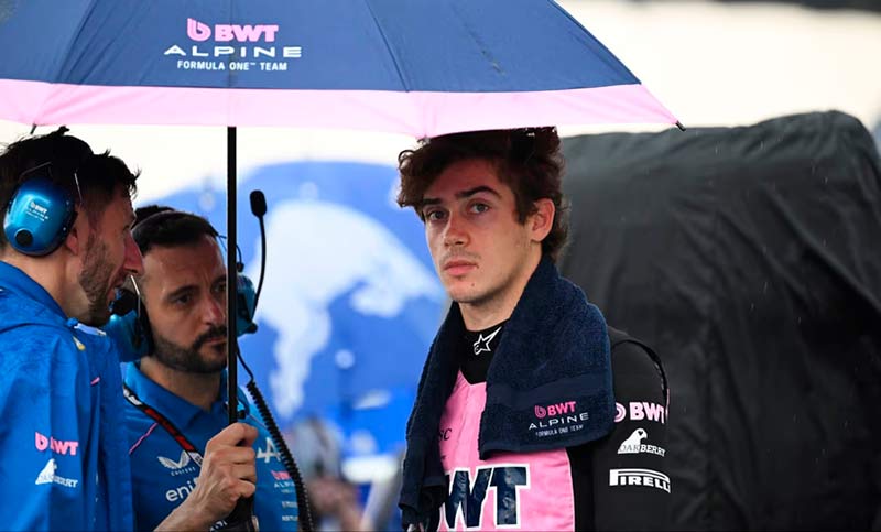 La bronca de Colapinto tras su abandono en la sprint de Singapur: “Era una buena oportunidad”