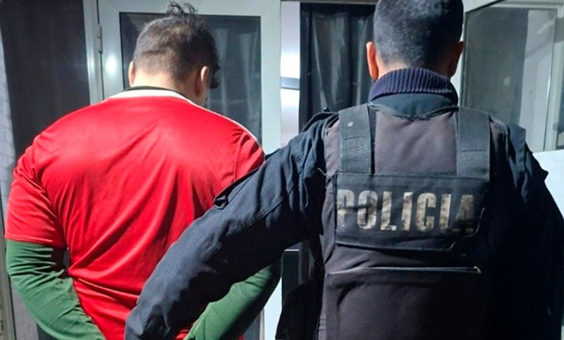 Policía condenado por narcotráfico fue detenido como sospechoso de un femicidio en Empalme Graneros