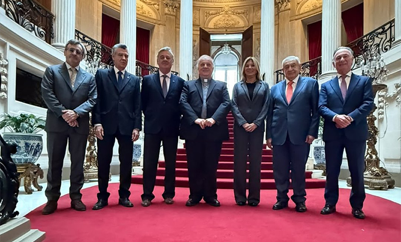 El Nuncio Apostólico en Argentina recibió a empresarios del G-6