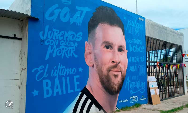 «El Legado del Diez»: La Bajada se convirtió en un museo a cielo abierto