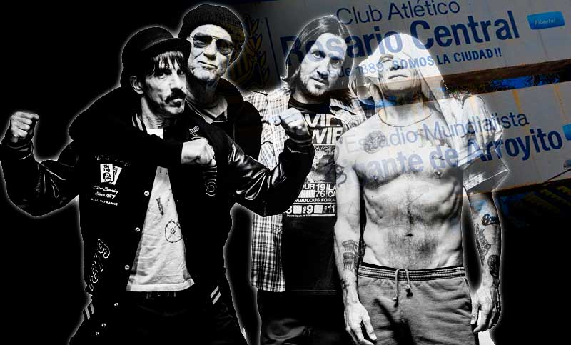 ¿Es falso o no?: qué dijo Rosario Central sobre el supuesto show de los Red Hot Chili Peppers